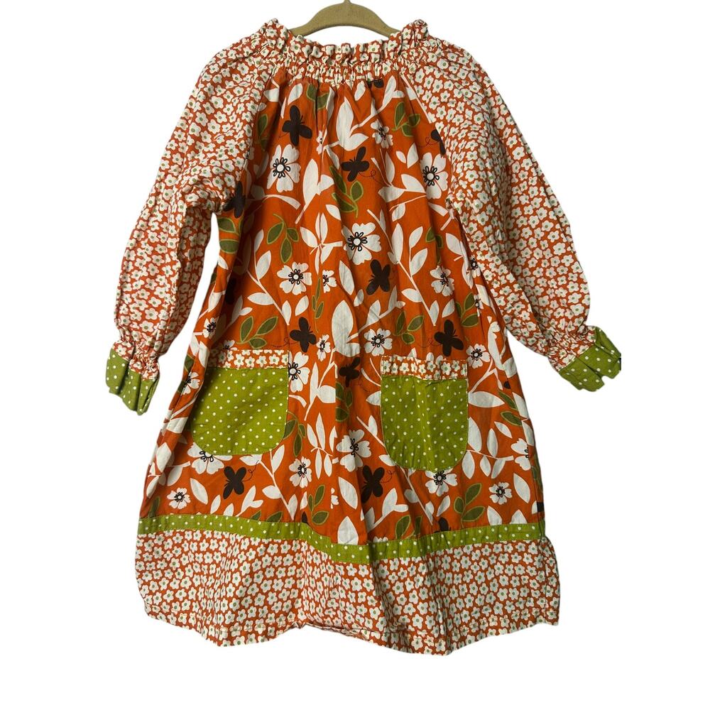 Jelly the Pug Maple Peasant Dress